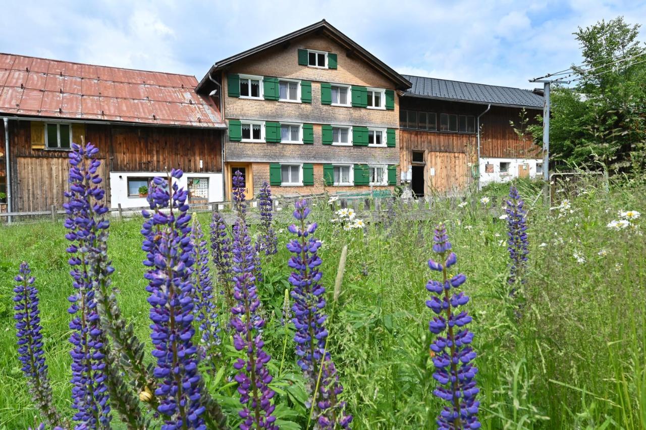 Ferienbauernhof Moosbrugger Apartment Schoppernau Bagian luar foto