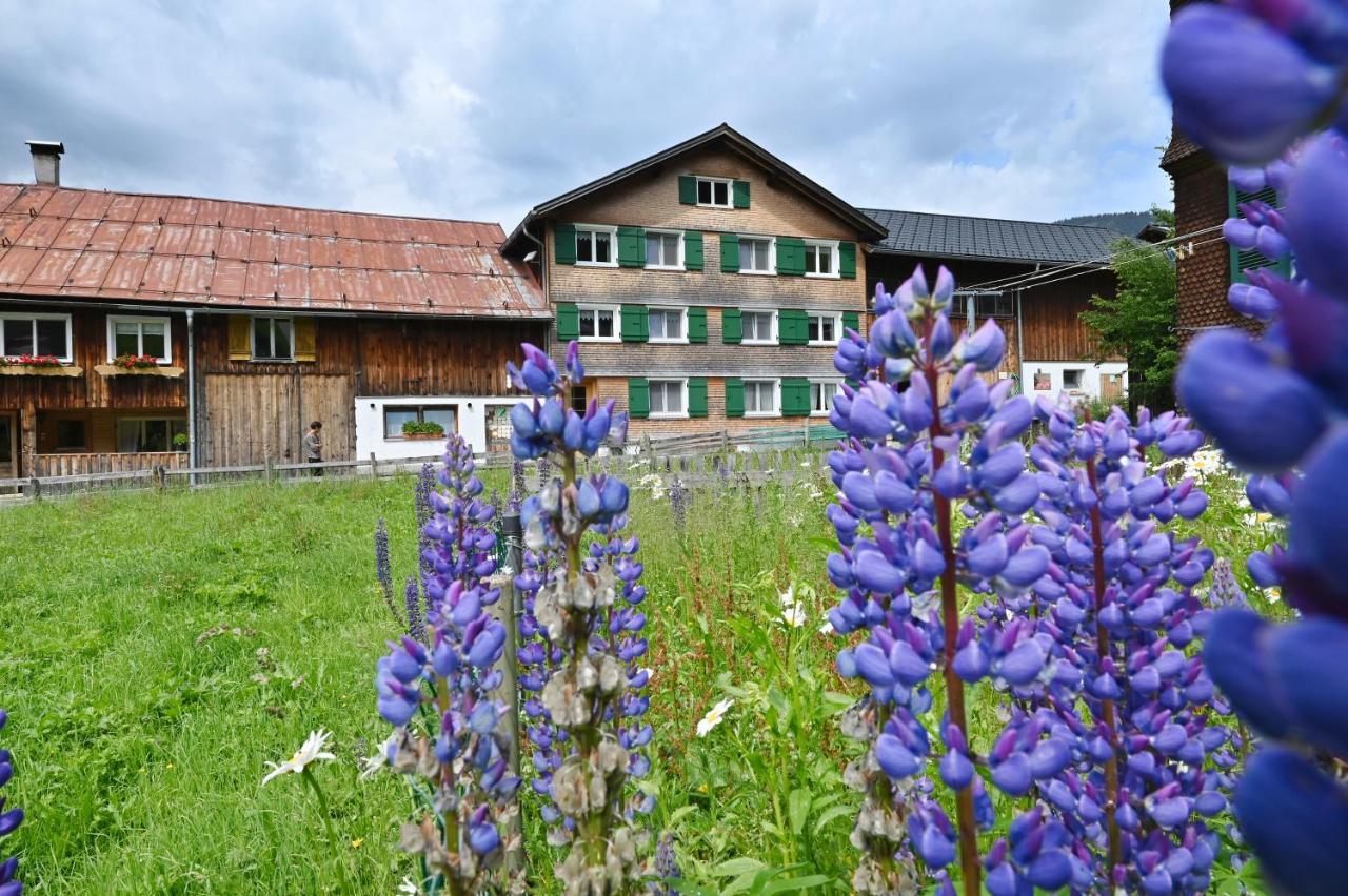 Ferienbauernhof Moosbrugger Apartment Schoppernau Bagian luar foto